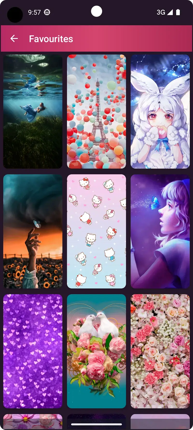 Girly Wallpapers for Girls - screenshot 3