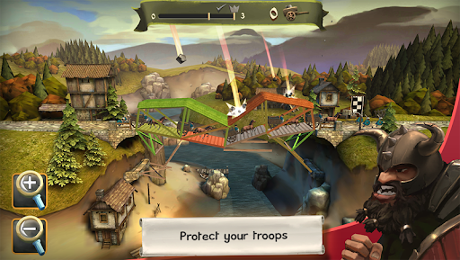 Bridge Constructor Medieval APK 4.0 (Full Game) for Android - screenshot 3