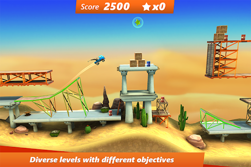 Bridge Constructor Stunts APK 5.0 (Full Game) for Android - screenshot 5