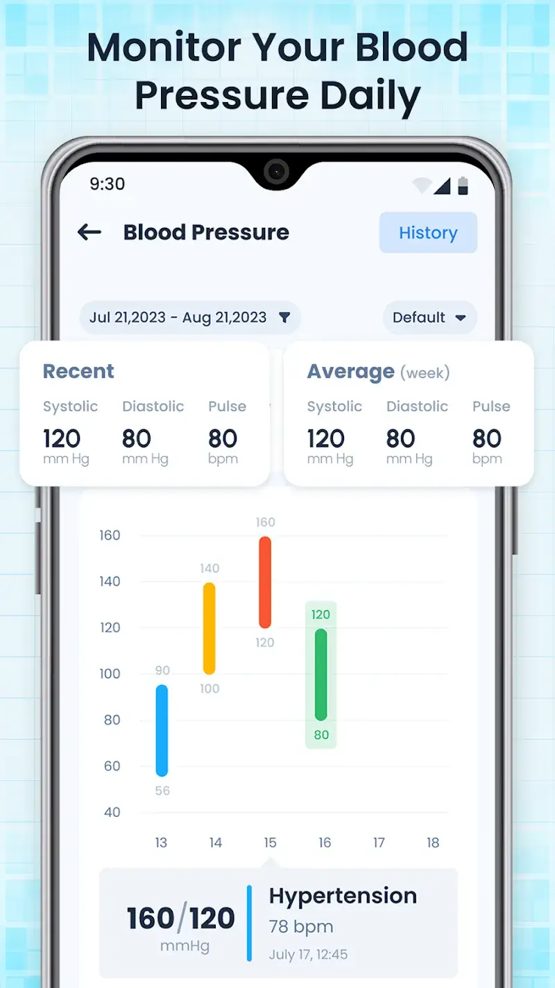 BP Tracker Heart Rate Monitor - screenshot 3