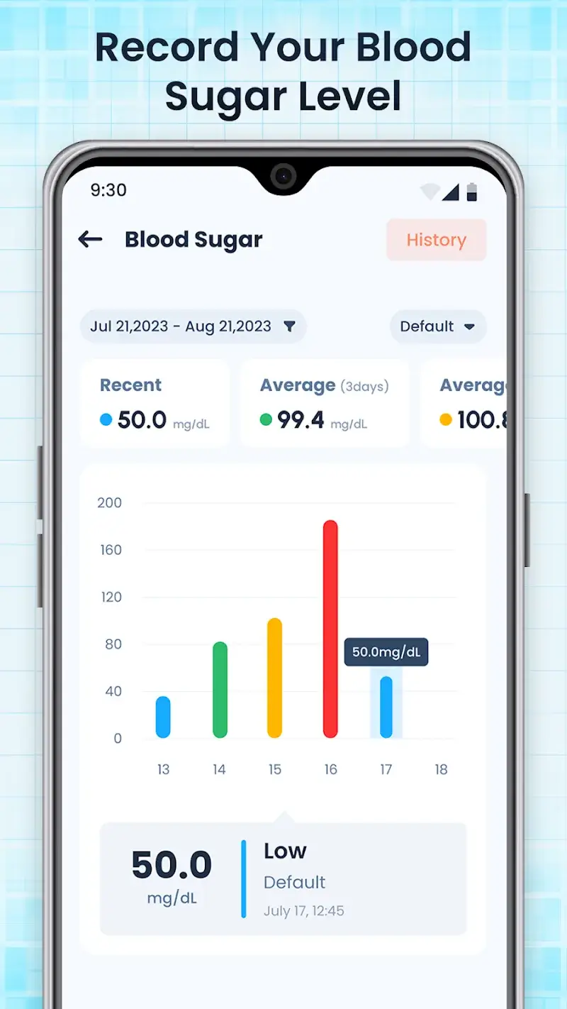 BP Tracker Heart Rate Monitor - screenshot 4
