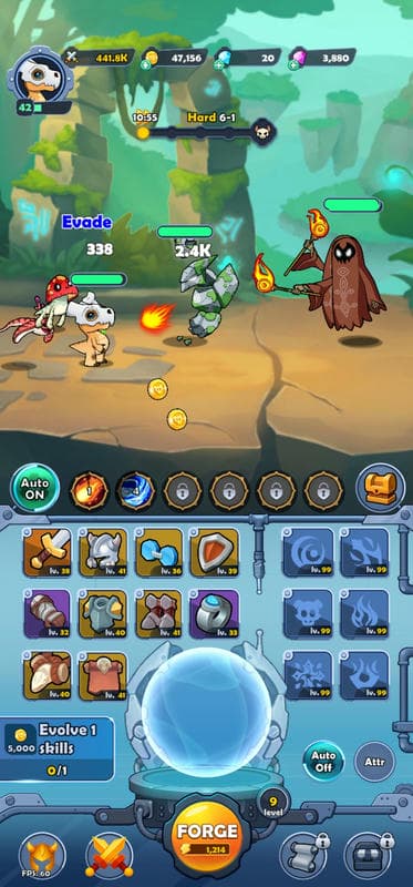 Monster Idle AFK RPG APK - screenshot 1