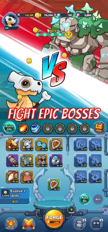 Monster Idle AFK RPG APK - screenshot 2