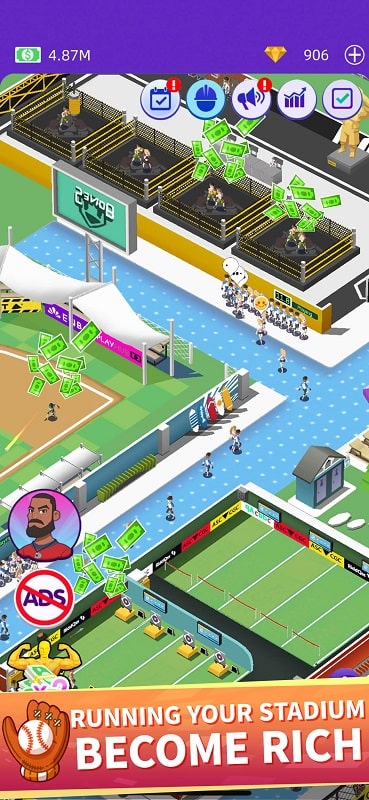 Idle GYM Sports APK - screenshot 1
