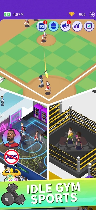 Idle GYM Sports APK - screenshot 3