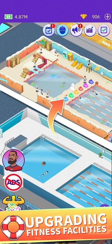 Idle GYM Sports APK - screenshot 4