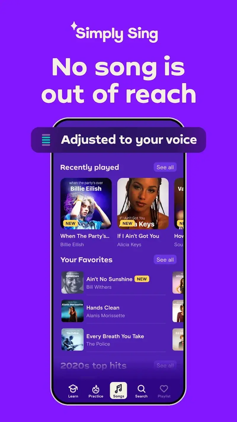 Simply Sing - screenshot 1