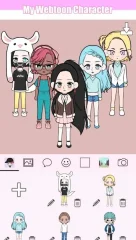 My Webtoon Character - K-pop IDOL avatar maker - screenshot 1