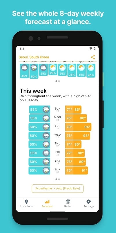 Hello Weather APK - screenshot 2