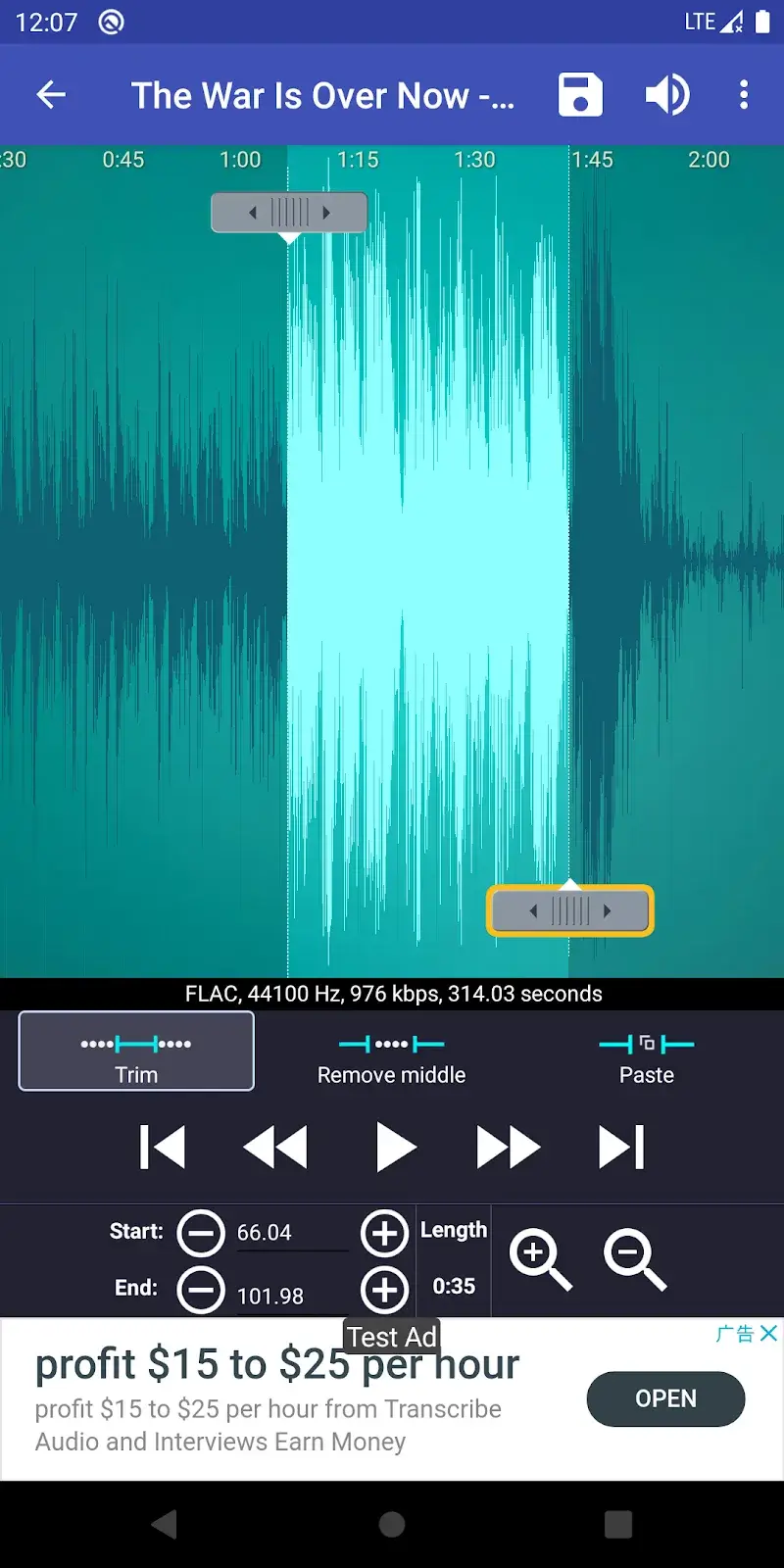 Ringtone Maker v3.2.0 APK MOD (Pro Unlocked) - screenshot 2