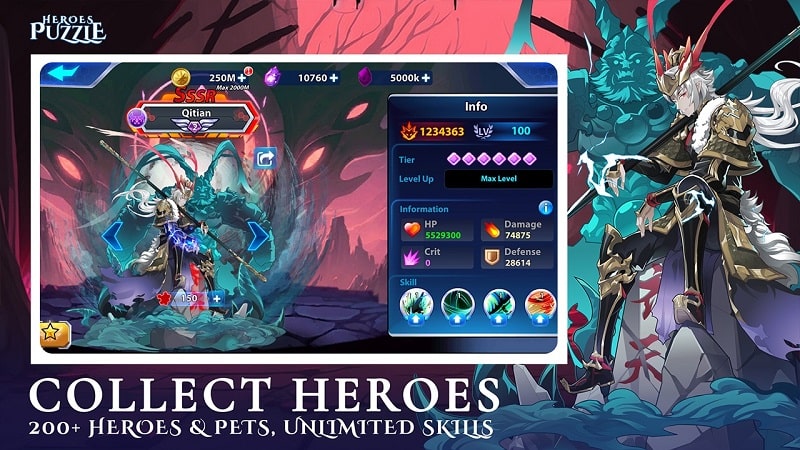 Heroes &amp; Puzzles APK - screenshot 1