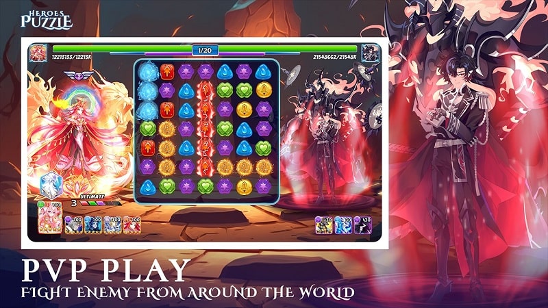 Heroes &amp; Puzzles APK - screenshot 3