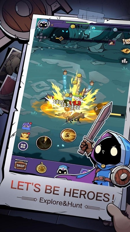 Hero Rush – Idle RPG APK - screenshot 1