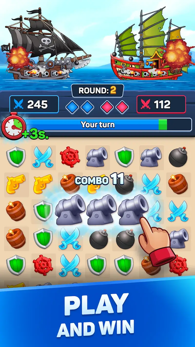 Pirates and Puzzles - screenshot 1