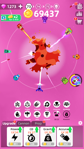 Planet Smash APK 0.5.3 (Latest Version) for Android - screenshot 5