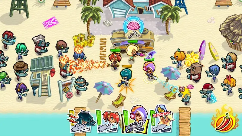 Guns'n'Glory Zombies Premium - screenshot 1