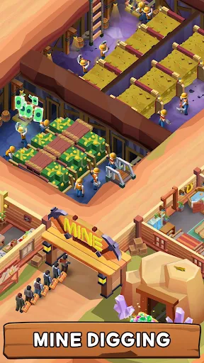 Idle Mining Factory Tycoon APK 1.4.6 (Latest) for Android - screenshot 1