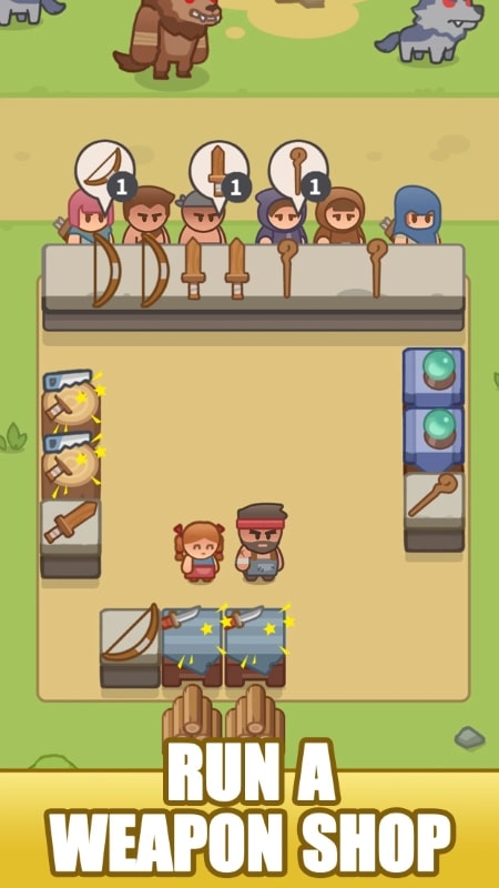 Idle Weapon Shop APK - screenshot 3