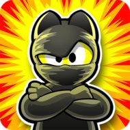 Ninja Hero Cats Premium - app icon