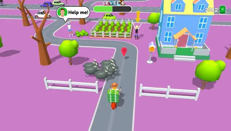 Paper Delivery Boy - screenshot 6