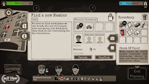 Through the Darkest of Times APK 1.0.19 (Full Game) for Android - screenshot 5