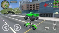Super Miami Girl : City Dog Crime - screenshot 3