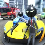 Amazing Crime Strange Stickman - Rope Vice Vegas MOD APK icon