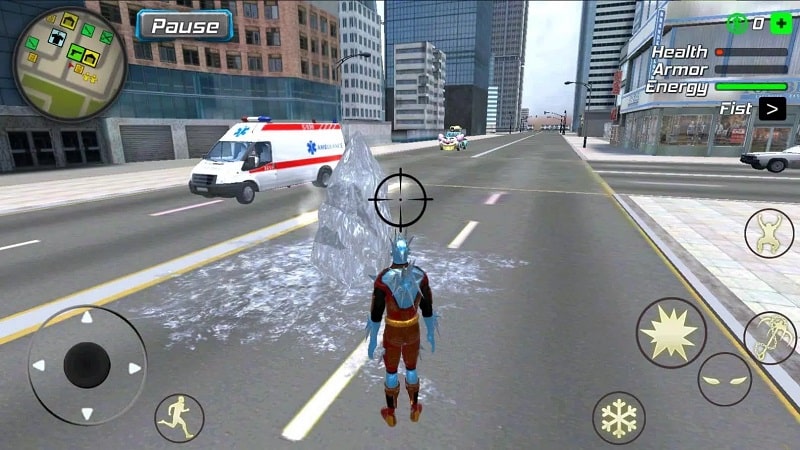 Snow Storm Superhero APK - screenshot 2