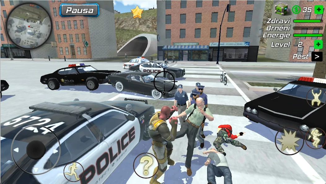 Grand Mobile Hero : Gangster Crime Legend - screenshot 14