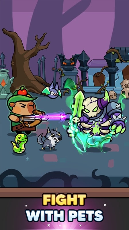 Capybara Survivor: Idle Battle - screenshot 1