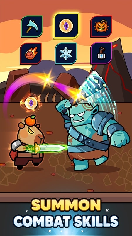 Capybara Survivor: Idle Battle - screenshot 2