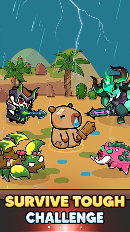 Capybara Survivor: Idle Battle - screenshot 5