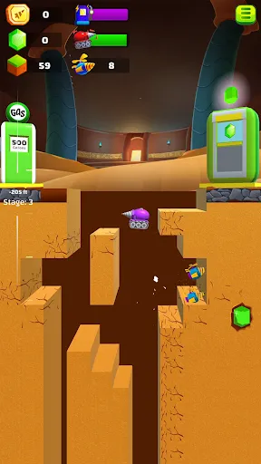 Ground Digger 2.8.0 APK + MOD [No Ads] for Android - screenshot 3
