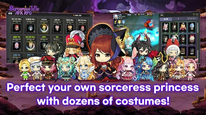 Sorceress Idle APK - screenshot 3