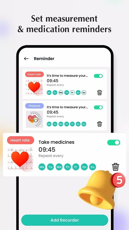 Blood pressure Blood Sugar - screenshot 5