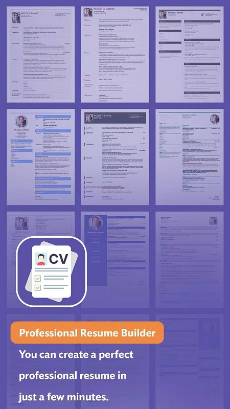 Professional Resume Builder APK - screenshot 1
