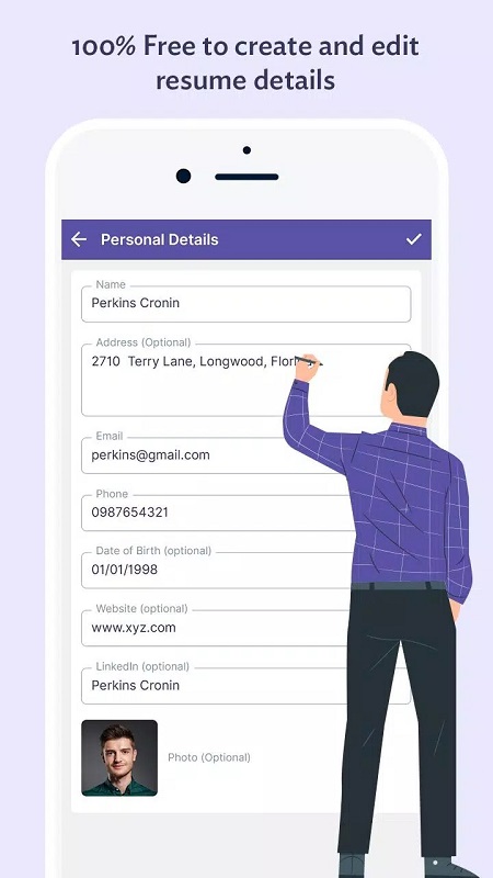 Professional Resume Builder APK - screenshot 5