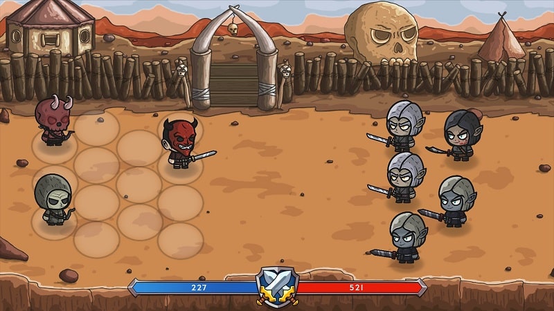 Heroes Battle Raid APK - screenshot 4