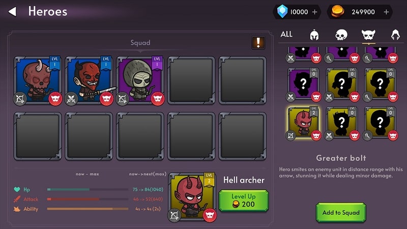 Heroes Battle Raid APK - screenshot 5