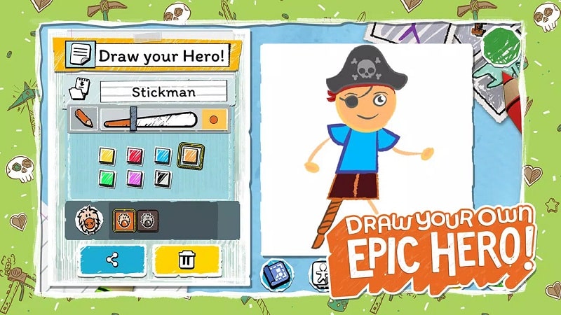 Draw a Stickman EPIC 3 APK - screenshot 2