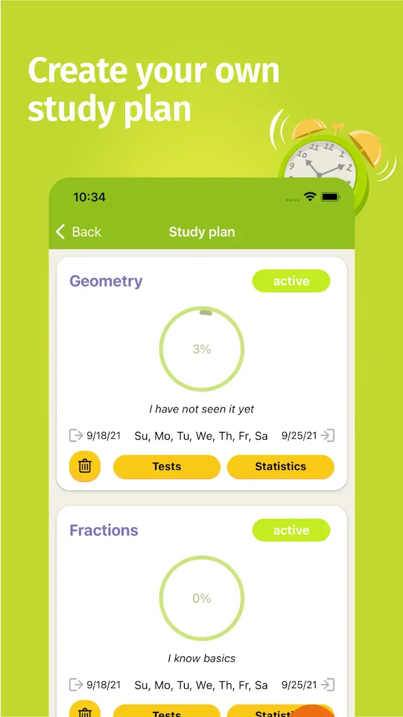 Math Tests - screenshot 6