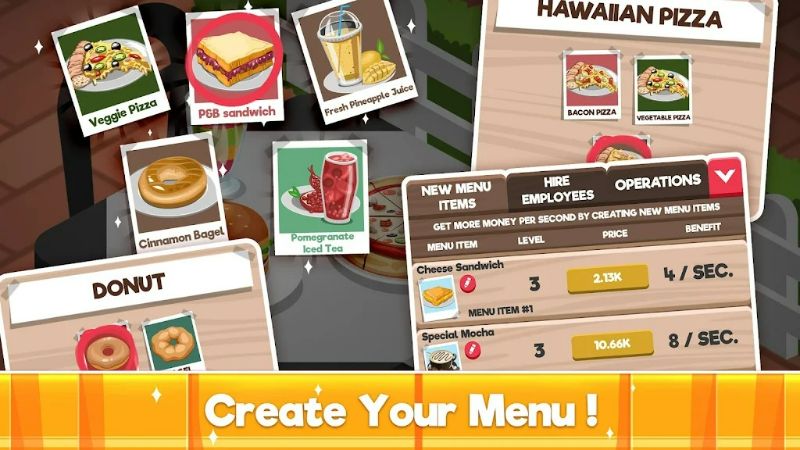 Idle Cafe Tycoon APK - screenshot 3