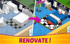 Home Design & Mansion Decorating Games Match 3 - screenshot 1