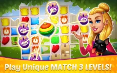 Home Design & Mansion Decorating Games Match 3 - screenshot 2