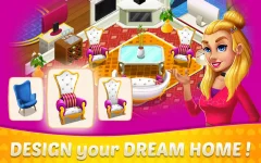 Home Design & Mansion Decorating Games Match 3 - screenshot 4