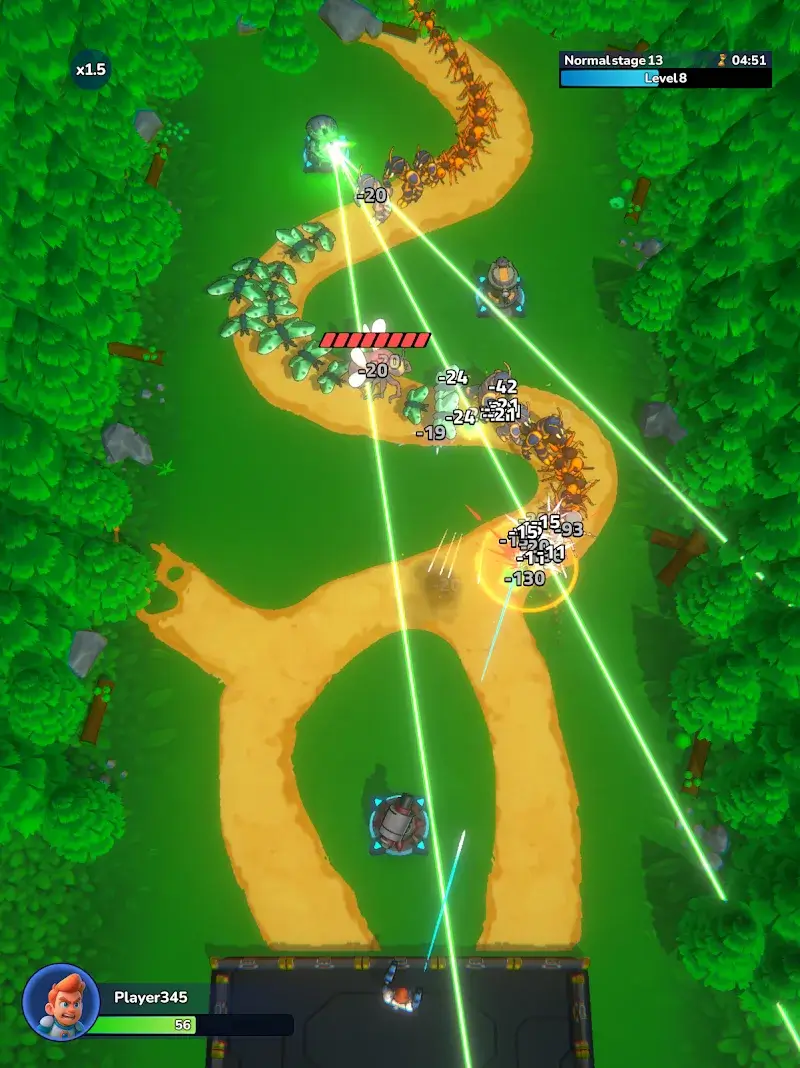 Bugs Attack Tower Defence - screenshot 5