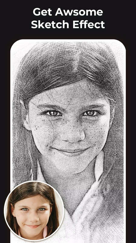 Pencil Sketch Photo Editor APK - screenshot 1