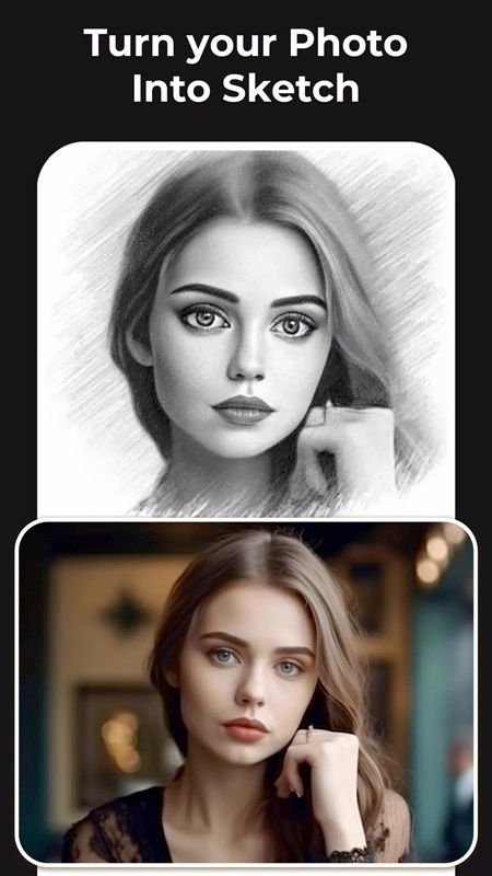 Pencil Sketch Photo Editor APK - screenshot 2