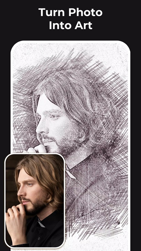 Pencil Sketch Photo Editor APK - screenshot 4