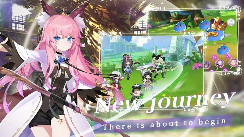 Clash of Sky Gacha RPG of ACG APK - screenshot 2